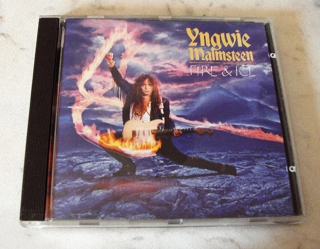 Yngwie Malmsteen Fire & Ice Cd 1992 Elektra Made In Germany