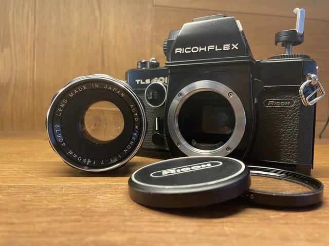 *Exc+5 : READ* Ricohflex TLS 401 2 Way Viewfinder Camera Auto Rikenon 50mm F/1.7
