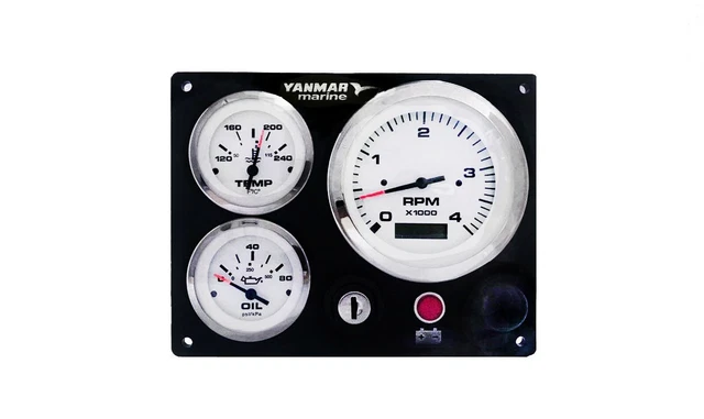 PANNEAU D'INSTRUMENTS MARIN moteur diesel YANMAR type B capteur ...