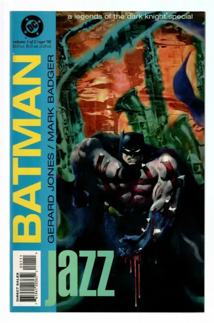 Batman: Legends of the Dark Knight Jazz #1 1995 VF+ Gerard Jones (W) DC