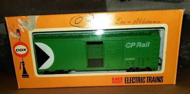 Ew Cox Rails VINTAGE COX HO CP Rail 40' Box Car 70s Canada #81131 $13.00 - PicClick CA