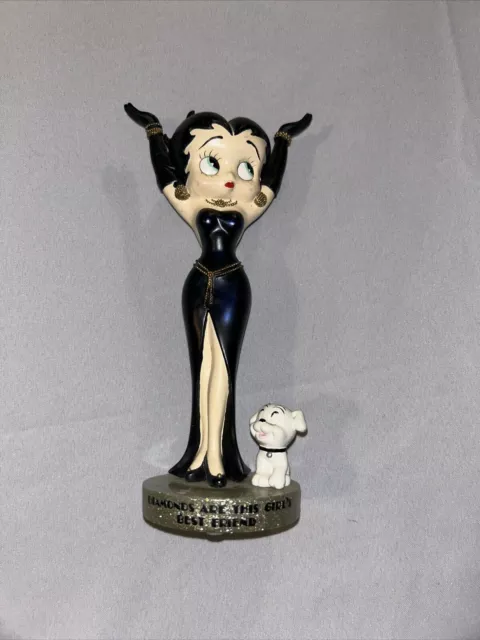 Diamond Betty Boop Vintage Statue By Westland #6781