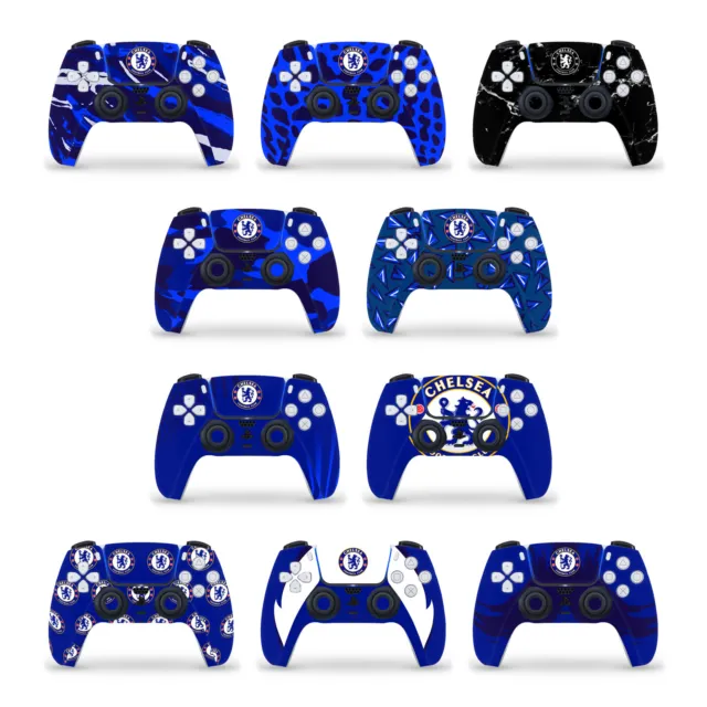 Official Chelsea Football Club Art Vinyl Skin For Ps5 Sony Dualsense Controller