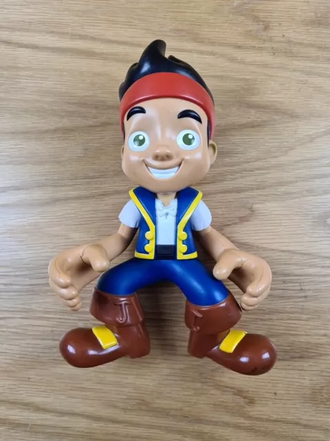 Disney Jake & Neverland Pirates 9” Talking Figure Plastic In VGC