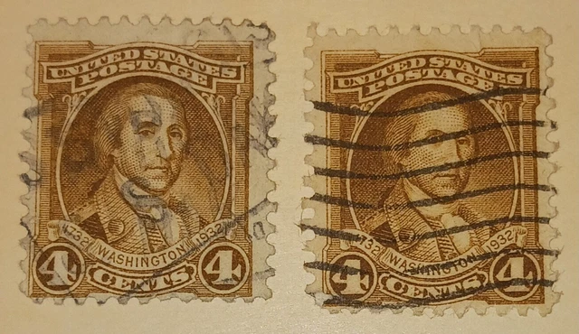 US POSTAGE SCOTT #709, George Washington, 4 Cent, Bicentennial Issue