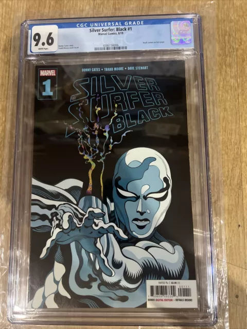 Silver Surfer: Black #1 CGC 9.6 Marvel 2019 Knull Cameo  New Slab Graded Comic