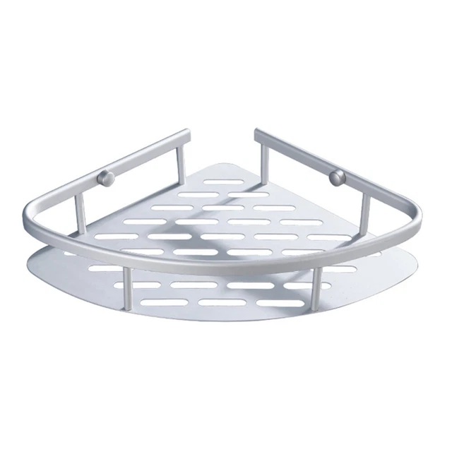 Shelf for Corner Pole Shower Shower Corner Container Organizer Aluminum