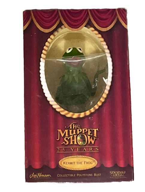 Kermit The Frog The Muppet Show 25 Years Jim Henson Sideshow Model Limited Ed.