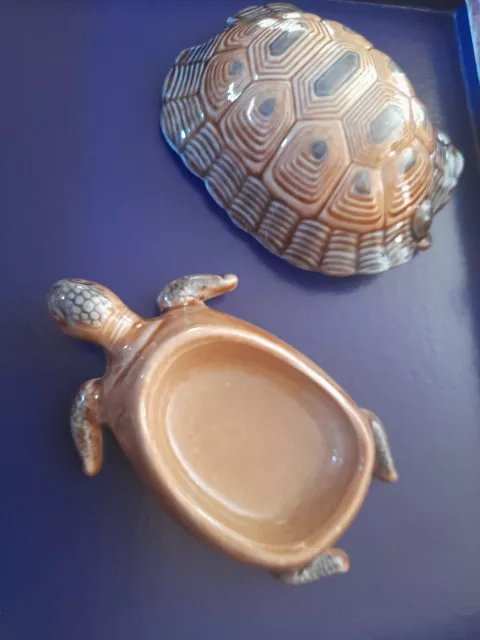 Wade Porcelain Large Tortoise Trinket Box