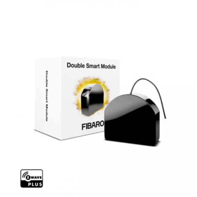 Micromodule double relais libre de potentiel Z-Wave+ - FIBARO