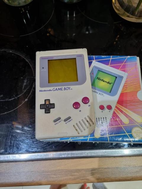 Original Nintendo Game Boy Grey Handheld System  withbox