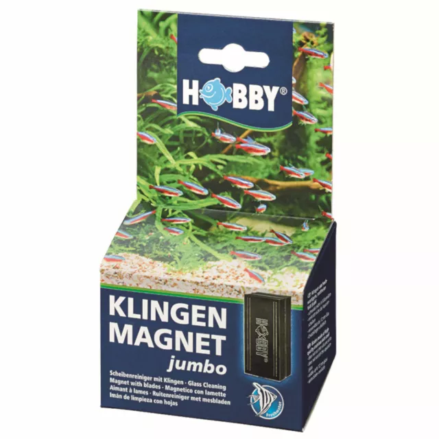 Hobby Jumbo Klingenmagnet-Magnet Glass Cleaner Algae Magnet Cleaner Aquarium