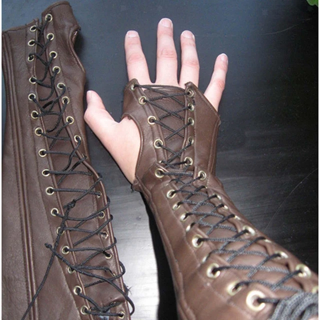 Guanti Per Armatura Costume Cosplay Novità Punk Vichingo Adulto Per Halloween