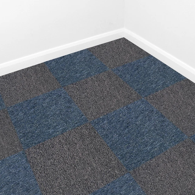 20 x Charcoal Black Carpet Tiles 5m2 Heavy Duty Commercial Grey Premium Flooring