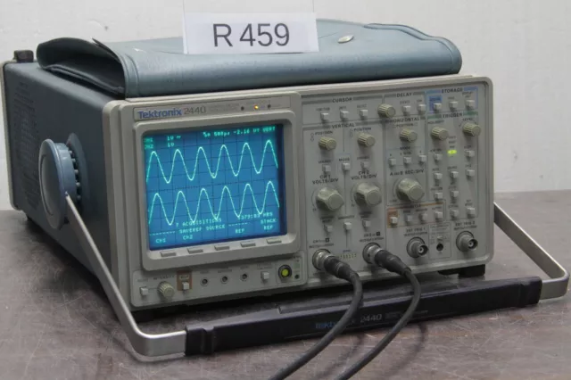 TEKTRONIX 2440 DIGITAL OSCILLOSCOPE 2x300MHz # R459