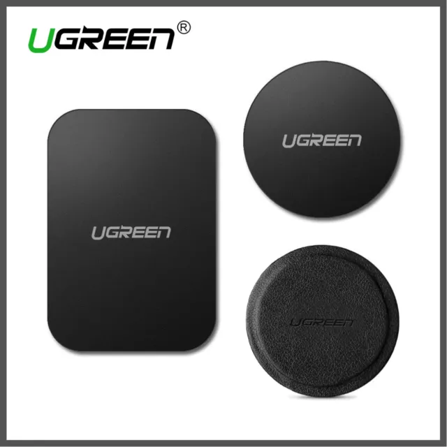 Ugreen Metal Plate for Magnet Car Mount Phone Self Adhesive Pad Metal & Leather