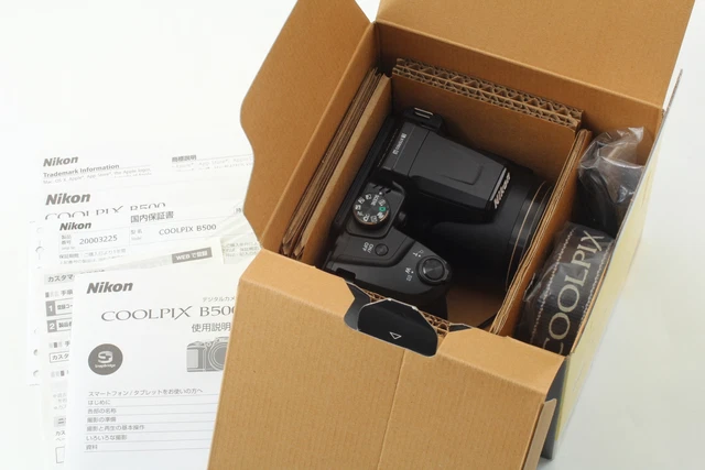 [Near MINT / Box] NIKON COOLPIX B500 16MP Optical Zoom Digital Camera from JAPAN 2