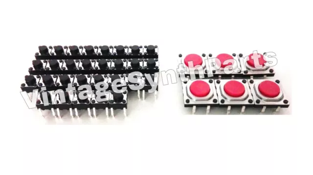 Akai MPC-1000 Drucktasten Takt Schalter Full Set Of 35 Micro Switch Mpc1000