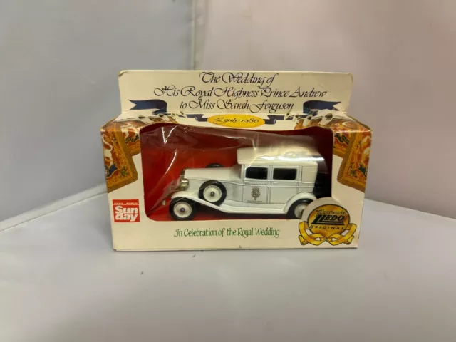 Lledo Diecast Model Car 1986 Wedding Of Prince Andrew & Miss Sarah Ferguson