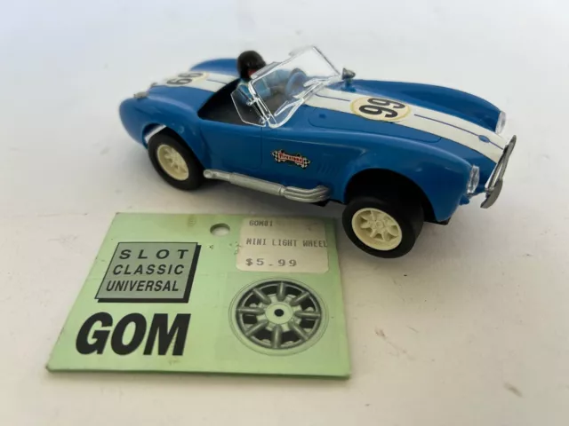 Ranura Clásica Universal Shelby Cobra 289 (azul) Escala 1/32 Coche Ranura