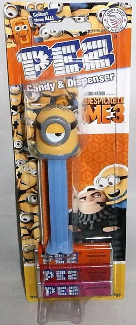 PEZ DISPENSER Despicable Me 3  Stuart  [Carded]