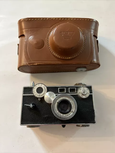 Vintage Argus Brick Film Camera and Original Leather Case