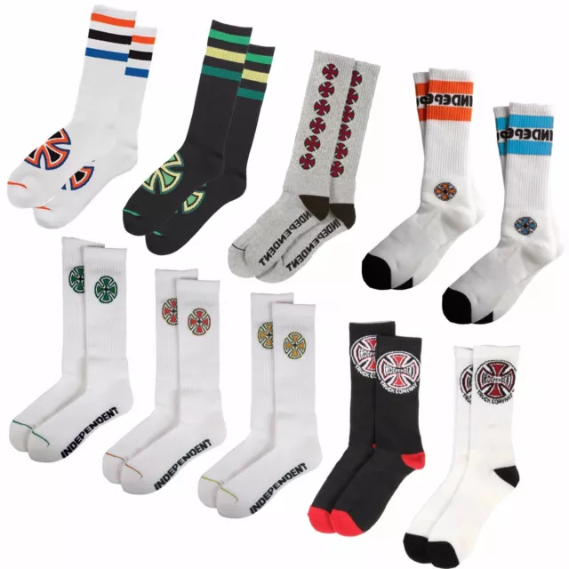 INDEPENDENT TRUCK CO' Skateboard Socks - Choice of styles. - Indy Skate Socks