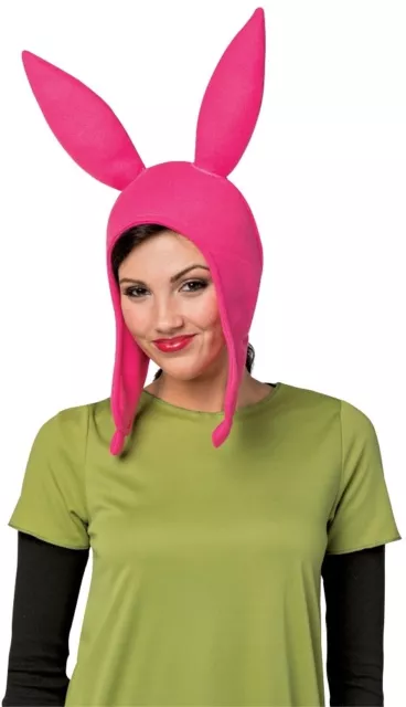 Bob's Burgers Louise Deluxe Hat Pink Bunny Ears Halloween