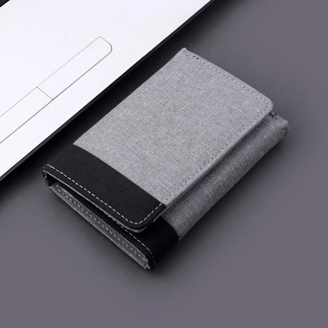 PORTAFOGLIO POP-UP DA uomo RFID super sottile portacarta di credito