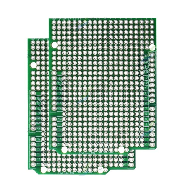 SCHEDA PCB PROTOTIPO per Arduino UNO R3 ATMEGA328P scheda schermante ...