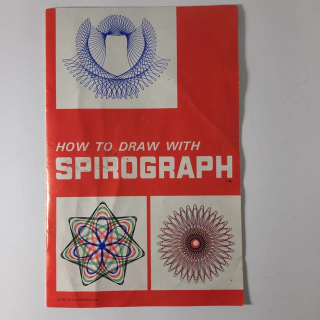 Spirograph Instructions.pdf HOW TO DRAW W/ Kenners Spirograph original booklet instructions 1967 ...