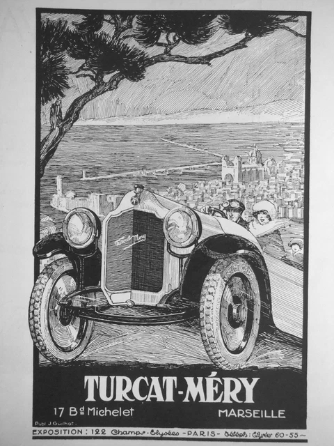 1922 Turcat-Mery Car Press Advertisement - Automobile