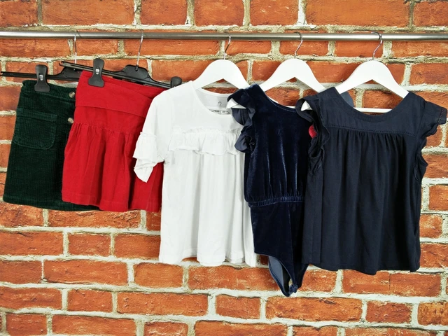 Girls Bundle Age 6-7 Years Next Gap M&S Skirt Top T-Shirt Bodysuit Kids 122Cm