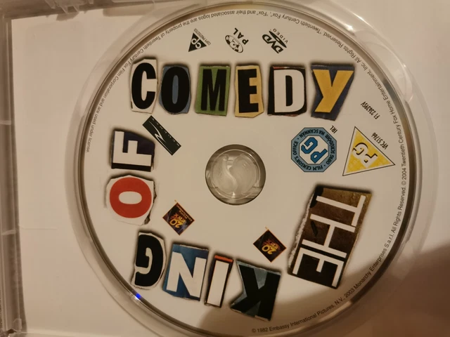 THE KING OF Comedy (DVD, 1982 Film, Robert De Niro, Jerry Lewis) EUR 5 ...
