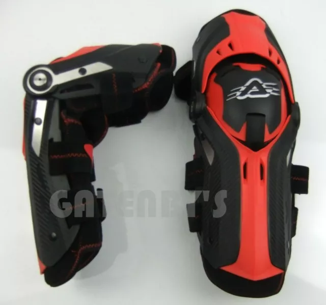 Acerbis GORILLA klappbare Knieschützer Schlag Enduro Mx Motocross Pads Schutz