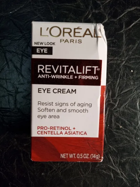 L'Oreal Paris Revitalift Anti-Wrinkle + Firming Eye Cream 0.5fl.oz./14g New