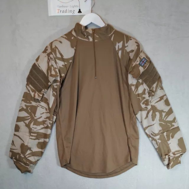 Britisches Militär Armee Top Shirt Special Op Desert Camouflage Unterkörperrüstung Größe M