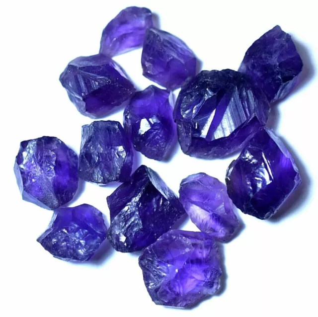 Extremely Rare Natural Violet Blue Amethyst Untreated AAA+ Facet Quality Rough 2