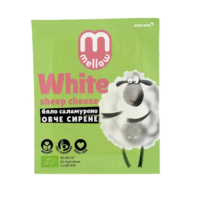 Mmellow white sheep cheese 200g  1/2/4/6/8/10/12/14/16/18