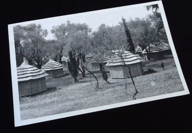 Carte postale ancienne Kepkypa (Grèce) L' île de Corfou  (29 Juillet 1955)