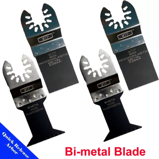 Bi-Métal Lame Scie Oscillant Multi Outils Fein Bosch Dewalt Porter Câble Dremel