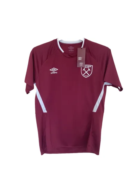 Umbro West Ham United Training Shirt Jersey Size Medium Men’s NEW