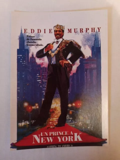 carte postale cinéma film Un prince à New York Eddie Murphy
