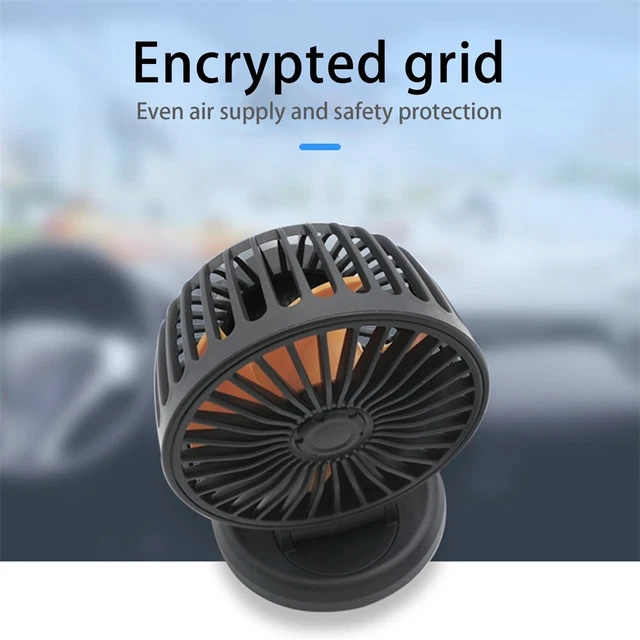 Voiture Single-Head Ventilateur Portable Sécurité Protection Double Face Pâte