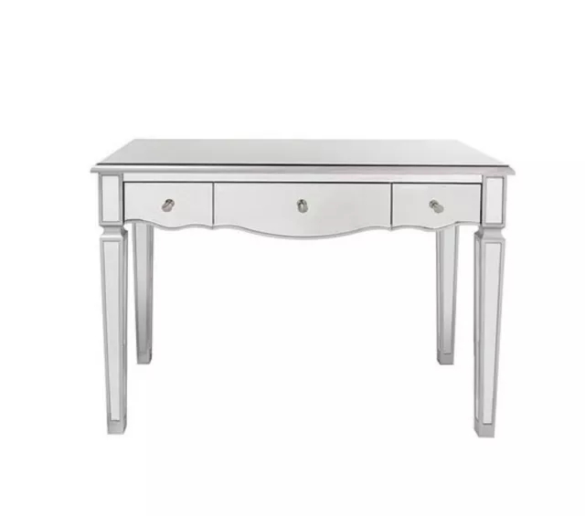 Mirrored Dressing Table With Stool