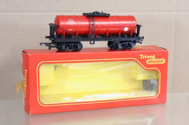 Triang Hornby R247 Br Ici Bogie Wagon Citerne 357 Très Bon État en Boîte Oi