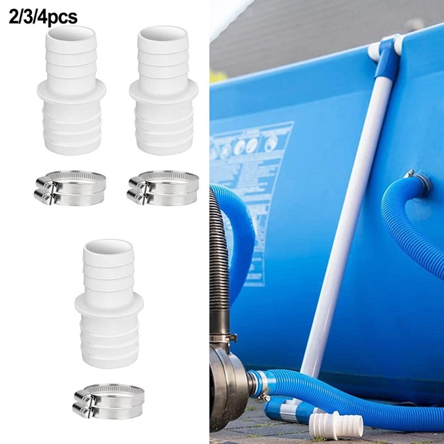 Kichwit Kit Di 6 Raccorderia Per Tubo Da Giardino In Alluminio Con Fascette Stringitubo In Acciaio Inox - Adatto Per Tubi Da 5/8 Di Pollice - 2