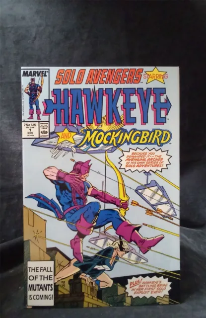 Solo Avengers #1 1987 Marvel Comics Comic Book