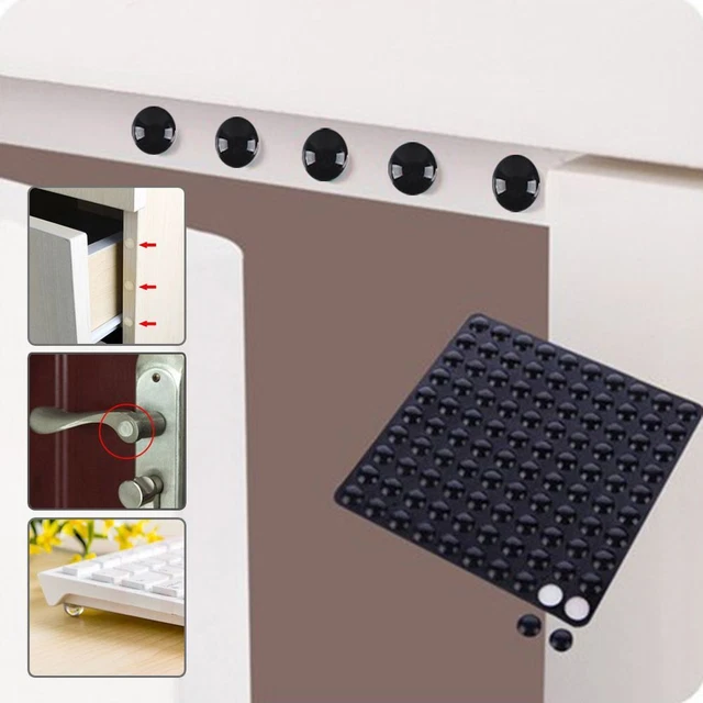 Parachoques accesorios muebles tapón de puerta amortiguador almohadillas de goma pegatina tampón