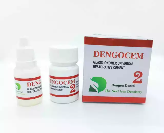 Dengen Type II Permanent Glass Ionomer Dental Cement Crown Bridge Fixing